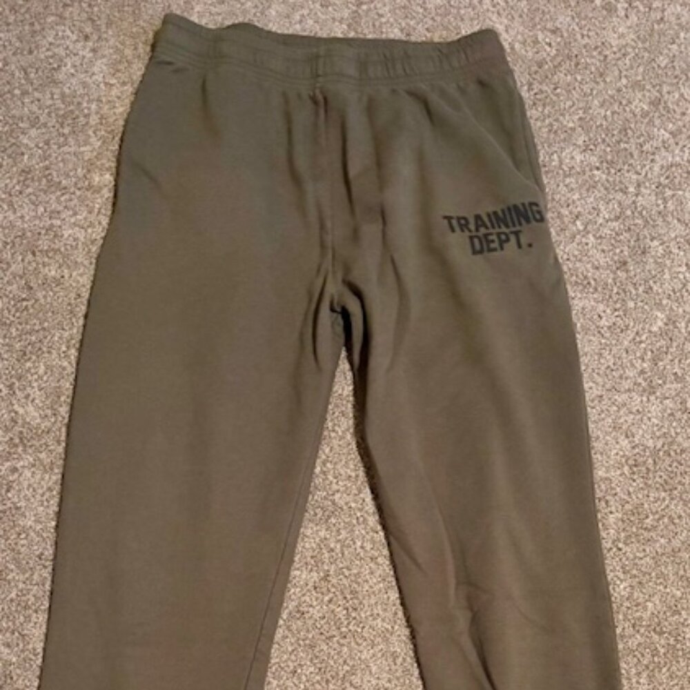 BooHooMan Men's Sweatpants - Army Green - Medium